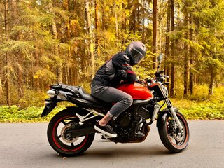 2005 Yamaha FZ6, оранжевый, 350000 рублей, вид 2