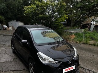 2017 Toyota Vitz III (XP130) Рестайлинг 2, чёрный, 1150000 рублей, вид 1