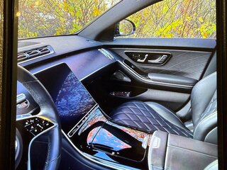 2022 Mercedes-Benz S-Класс 450 Long 4MATIC VII (W223), чёрный, 10500000 рублей, вид 1
