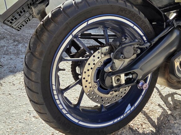 2019 Yamaha MT-09 (FZ-09), фиолетовый, 895000 рублей - вид 10