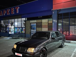 1994 Mercedes-Benz S-Класс 420 Long III (W140), чёрный, 550000 рублей, вид 1