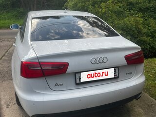 2012 Audi A6 IV (C7), белый, 1450000 рублей, вид 4