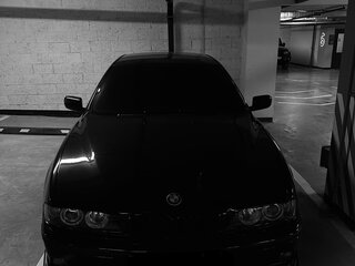 2003 BMW 5 серии 525i IV (E39) Рестайлинг, чёрный, 1000000 рублей, вид 2