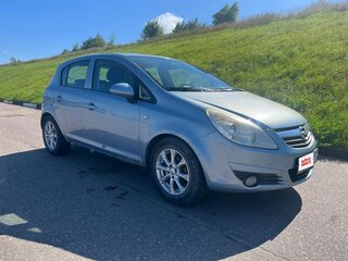 2008 Opel Corsa D, голубой, 320000 рублей, вид 4