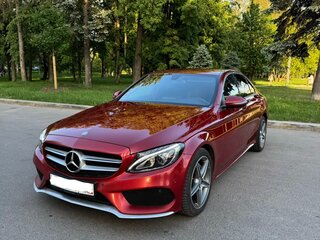 2016 Mercedes-Benz C-Класс 200 IV (W205), красный, 2100000 рублей, вид 2