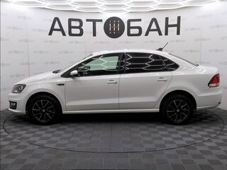 2018 Volkswagen Polo V Рестайлинг, белый, 1100000 рублей, вид 4