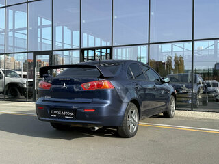 2008 Mitsubishi Lancer X, синий, 590000 рублей, вид 4