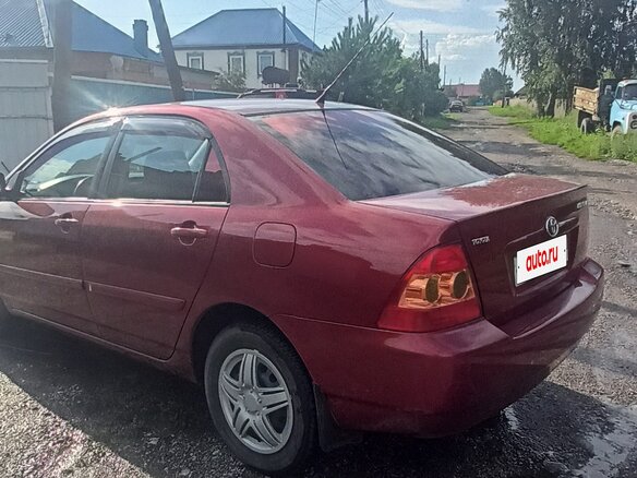 2006 Toyota Corolla IX (E120, E130) Рестайлинг, пурпурный, 680999 рублей - вид 3