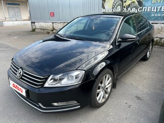 2011 Volkswagen Passat B7, чёрный, 960000 рублей, вид 2