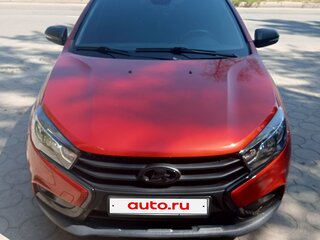 2019 Lada (ВАЗ) Vesta I, красный, 1050000 рублей, вид 1