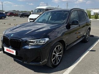 2021 BMW X3 30i xDrive III (G01) Рестайлинг, чёрный, 5500000 рублей, вид 1