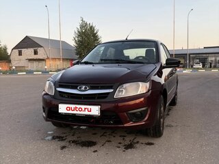 2016 Lada (ВАЗ) Granta I, пурпурный, 250000 рублей, вид 3