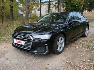 2019 Audi A6 40 TDI V (C8), чёрный, 3990000 рублей, вид 3