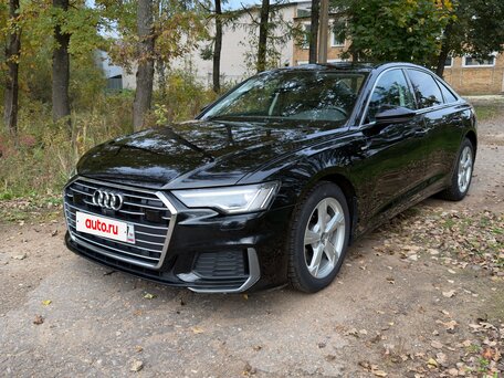 2019 Audi A6 40 TDI V (C8), чёрный, 3900000 рублей, вид 3