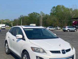 2009 Mazda CX-7 I Рестайлинг, белый, 800000 рублей, вид 3
