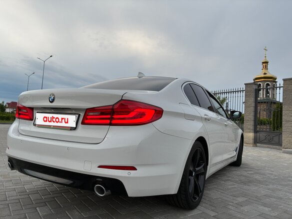 2018 BMW 5 серии 520d VII (G30/G31/G38), белый, 1800000 рублей - вид 7