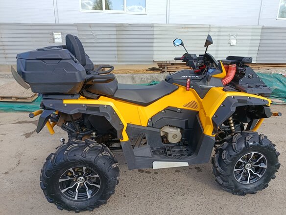 2019 Stels ATV-650 Guepard Trophy, жёлтый, 730000 рублей - вид 6