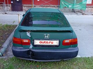 1991 Honda Civic IV, зелёный, 80000 рублей, вид 5