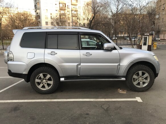 2008 Mitsubishi Pajero IV, серебристый, 1180000 рублей - вид 6
