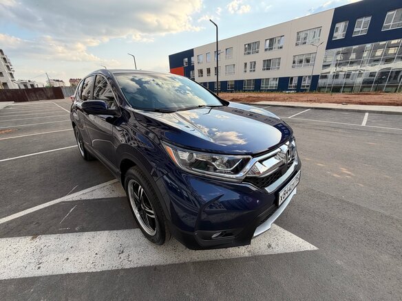 2019 Honda CR-V V, синий - вид 6