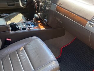 2007 Volkswagen Touareg I Рестайлинг, чёрный, 1000000 рублей, вид 4