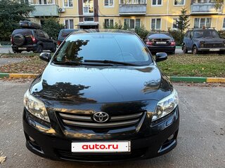 2008 Toyota Corolla X (E140, E150), чёрный, 770000 рублей, вид 1