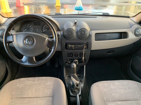 2011 Renault Logan I Рестайлинг, синий, 330000 рублей - вид 11