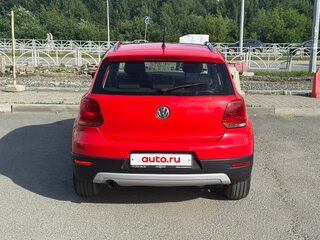 2012 Volkswagen Polo Cross V, красный, 889000 рублей, вид 4