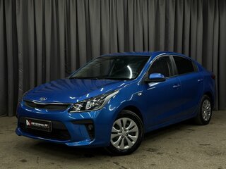 2017 Kia Rio IV, синий, 1279777 рублей, вид 1