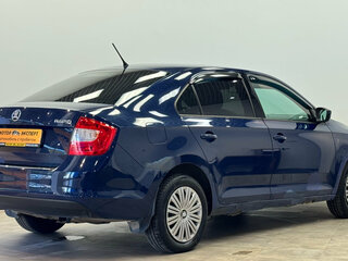 2015 Skoda Rapid I, синий, 399000 рублей, вид 4