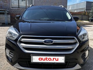 2017 Ford Kuga II Рестайлинг, чёрный, 1500000 рублей, вид 1