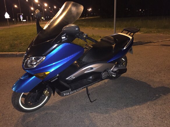 2002 Yamaha TMAX, синий - вид 2