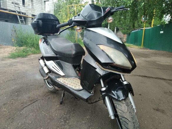 2010 Другие Скутеры (другие), чёрный - вид 1