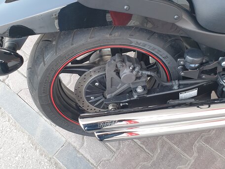 2009 Yamaha XV 1700 Warrior, чёрный, 1250000 рублей, вид 2