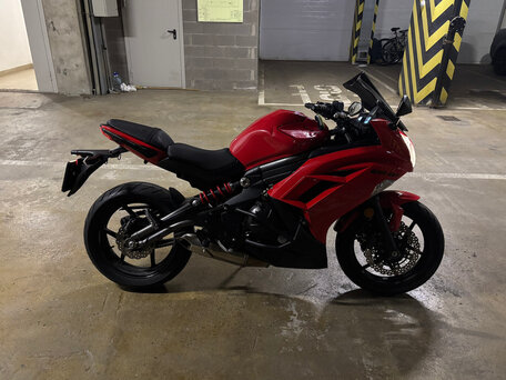 2012 Kawasaki ER-6F (Ninja 650R), красный, 550000 рублей, вид 3
