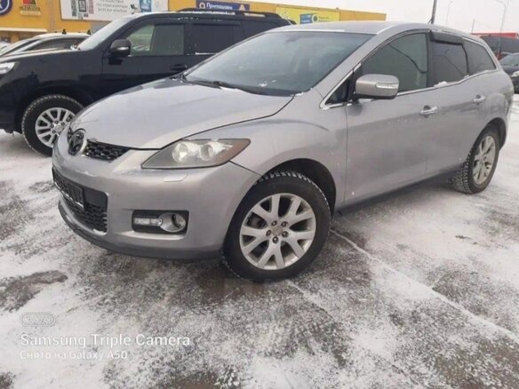 2007 Mazda CX-7 I, серебристый, 800000 рублей