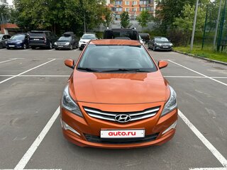 2015 Hyundai Solaris I Рестайлинг, оранжевый, 800000 рублей, вид 1