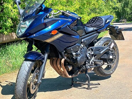 2009 Yamaha XJ6 (FZ6R), синий, 556000 рублей, вид 1
