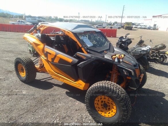 2020 BRP Can-Am Maverick X3, оранжевый