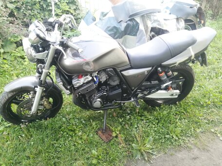 1998 Honda CB 400 Super Four, серебристый, 280000 рублей, вид 5