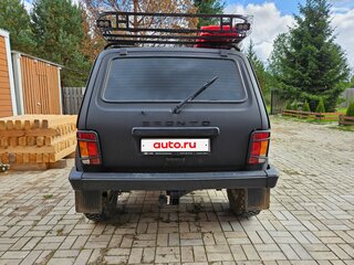 2021 Lada (ВАЗ) 2121 (4x4) I Рестайлинг (2020), чёрный, 1280000 рублей, вид 4