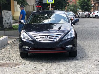 2010 Hyundai Sonata VI (YF), синий, 1050000 рублей, вид 4