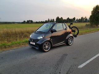 2014 Smart Fortwo II, чёрный, 1590000 рублей, вид 2