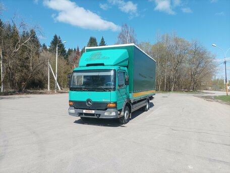 2002 Mercedes-Benz Atego, зелёный, 1000000 рублей, вид 1