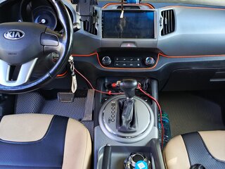 2015 Kia Sportage III Рестайлинг, серебристый, 1350000 рублей, вид 4
