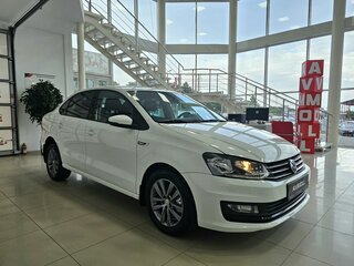 2020 Volkswagen Polo V Рестайлинг, белый, 1375000 рублей, вид 5
