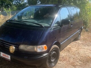 1997 Toyota Previa I (XR10, XR20), фиолетовый, 360000 рублей, вид 1
