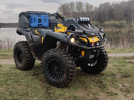 2013 BRP Can-Am Outlander X MR 650, жёлтый, 950000 рублей, вид 1