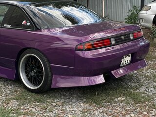 1997 Nissan Silvia VI (S14), фиолетовый, 1600000 рублей, вид 3