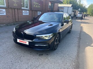 2018 BMW 5 серии 520d xDrive VII (G30/G31/G38), чёрный, 3200000 рублей, вид 1